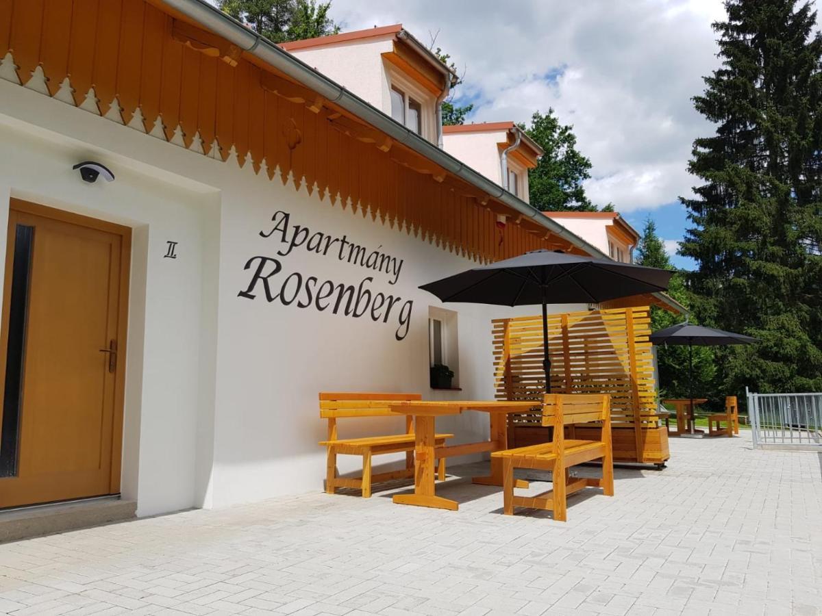 Apartmány Rosenberg Rožmberk nad Vltavou Exterior foto