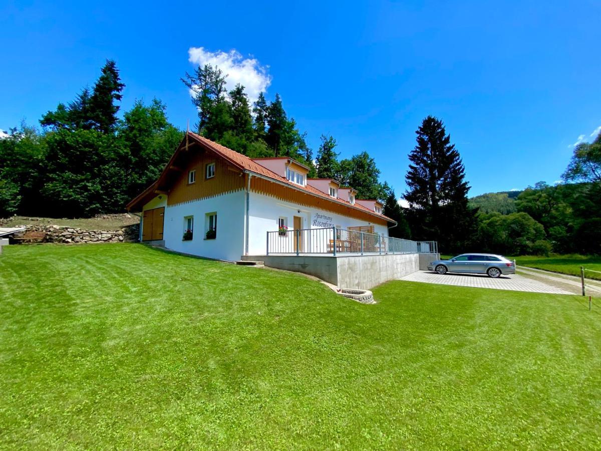 Apartmány Rosenberg Rožmberk nad Vltavou Exterior foto